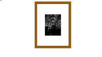 Quadro Moldura Dourada - Sinagoga Judaica