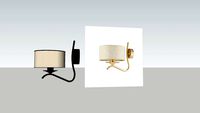 Gold wall Lamp