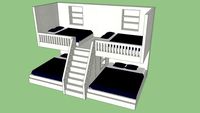 bunk beds stair