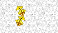 Ode to Escher - Fish Tessellation