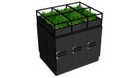Locker Planter Box 2 Tire 6 Unit