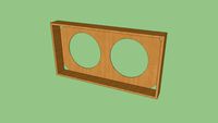 HOFA Changing Frame For Two Modules