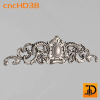 Horizontal decor 3D Model