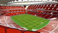 Wanda Metropolitano Stadium: (with basic interior)
