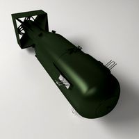 Atomic Bomb 3D Model