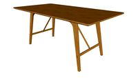 Haru Dining Table in Natural Oak by Modloft