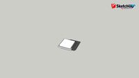 ZEN SQUARE APPLIQUE diam 220mm - outdoor lighting