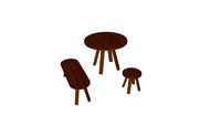 Buzzi Milk Table by Pooh