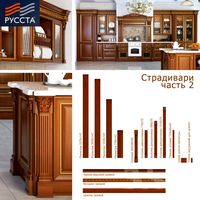Facade systems for kitchen and cabinet furniture Stradivarius. Part 2 of 3.