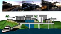 MODERN MANSION BY THE SEA