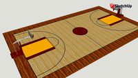 Modelo Cancha de Baloncesto (Miami Heat)
