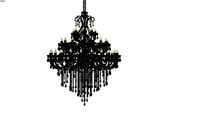 Lustre Chamonix de Cristal K9 Transparente