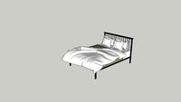 Room & Board Mackintosh Queen Bed w/Duvet