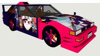 Little Witch Academia Akko Kagari Itasha Modified