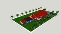 Thai Villa whit pool and tempel
