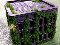 Dropzone Commander (N-scale) customizable building by beavertank