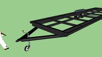 Trailer, 8x30 Dual axel
