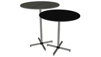 Highbury Nesting Side Table in Gray and Acier by Modloft