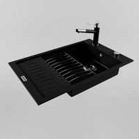 Kitchen sink Blancoelon XL 6 S Blanco 3D Model