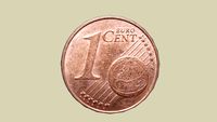 One cent - 0,01