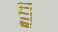 IKEA - HEJNE - 1 section,6 shelves