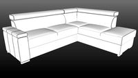 IWC HOME - HANOVER corner sofa lo-poly