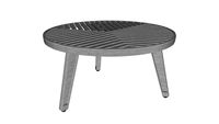 Mesa Alma Redonda 75-3 Baja / Alma round 75-3 low table/ MXR-ALM-M13