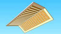 Angle Soffit with Rafter Roof