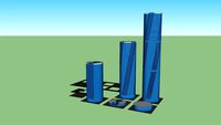 Alpha Cube World -- Futuristic Buildings Part 1
