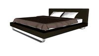 Chelsea King Bed in Eiffel Tower Eco Leather by Modloft