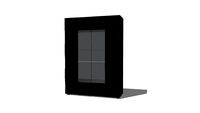 DAMA vitrine anthrazite paint high gloss 202308-06 meble-do.pl