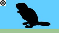 Beaver Silhouette
