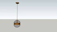 Garrison Round Pendant by Arteriors