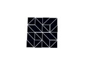 Blue Square Tile 8 x 8'