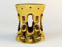 Ulu Concave Stool / Jonathan Adler