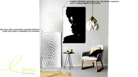Conjunto com 2 quadros decorativos Pele Elipse -Paola Cury