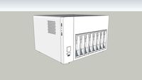 U-NAS NSC-810A Server Chassis 8bay case