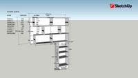 ESTANTE COM SAPATEIRA EM MDF 15MM