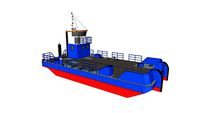 17m Work Boat