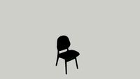 Noble Chair, black beech/moss green - Warm Nordic - design by Arne Hovmand-Olsen, 1959