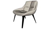 Columbus Lounge Chair in Birch Fabric by Modloft