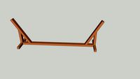 Wooden Hammock Stand
