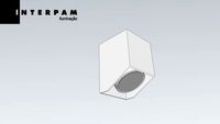 01 2276 - PLAFON CUBO 30º