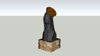 statue african