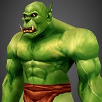 Male Orc Uram 3D Model