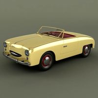 Panhard Dyna Junior X87 3D Model