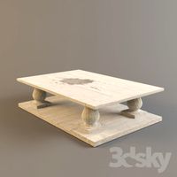 Balustrade cofee table