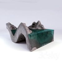 fjord glass sculpture