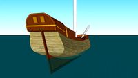 Sail ship Small Hull