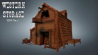 Western Storage 3D Model